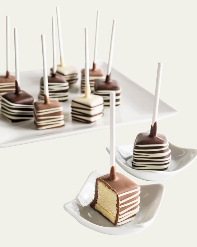 Classic Belgian Chocolate Covered Cheesecake Pops